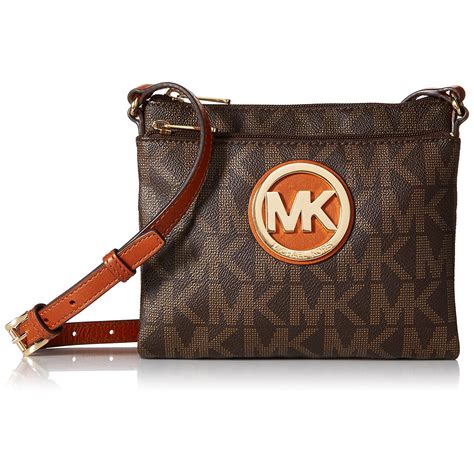 michael kors shopping bag brown|Michael Kors handbags dark brown.